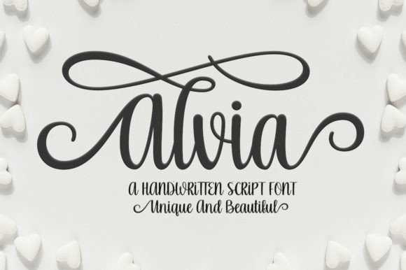 Alvia: The Modern Script Font That Adds Instant Elegance