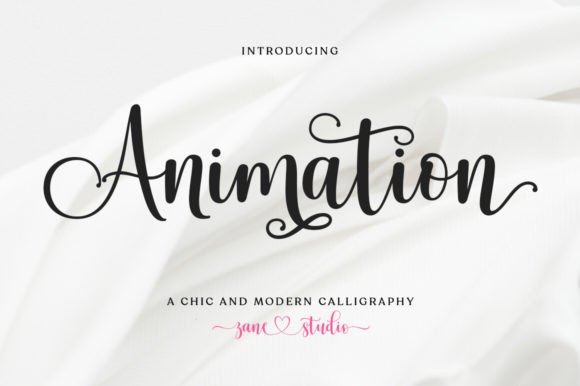 Animation Font: A Timeless Blend of Classic and Contemporary
