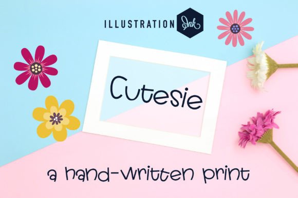 Bring Sweetness to Every Design with the Cutesie Font
