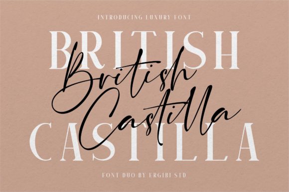 British Castilla: A Duo Font for Timeless Design
