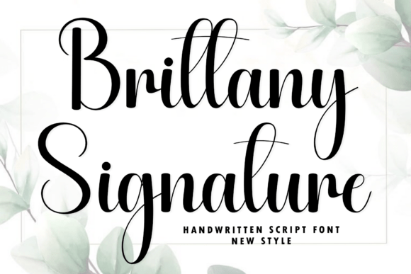 Brittany Signature: The Art of Elegant Script