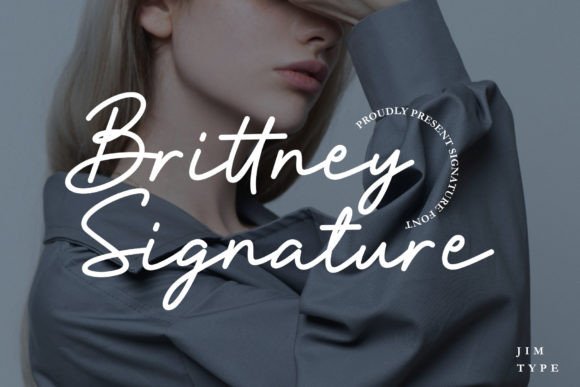 Brittney Signature: A Font That Whispers Luxury and Romance