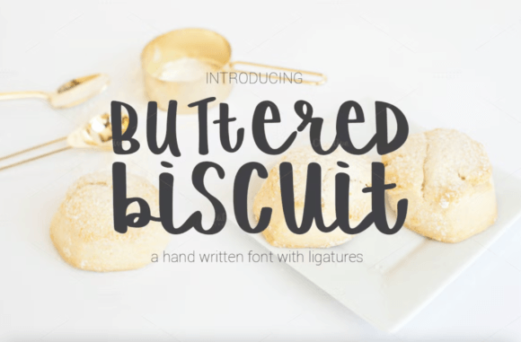 Buttered Biscuit: A Typeface Brimming with Charm