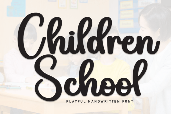 Children School Font: Elevate Your Creative Projects