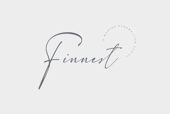 Finnest: Crafting Authenticity with a Modern Script Font