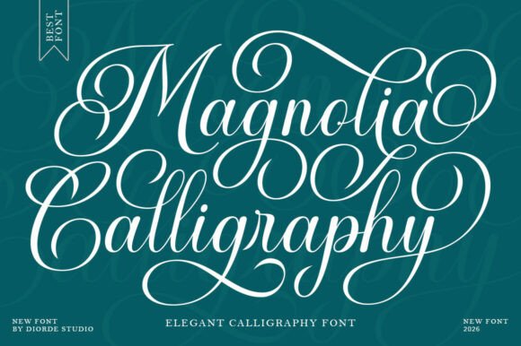 Magnolia Calligraphy: Where Classic Charm Meets Modern Style