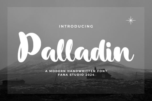 Palladin: A Script Font with Authentic Handwriting Style