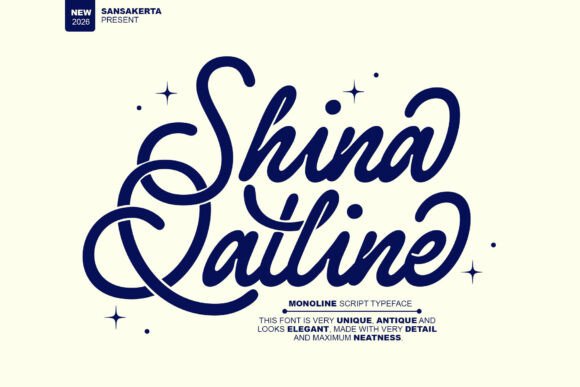 Shina Qatline: A Font for Lasting First Impressions