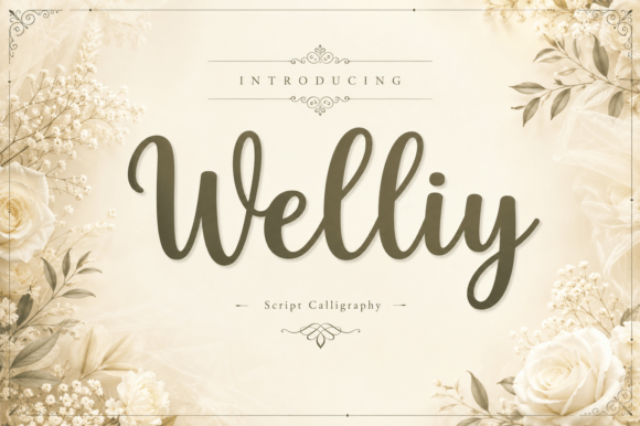 Welliy: The Modern Script Font for Warm Branding